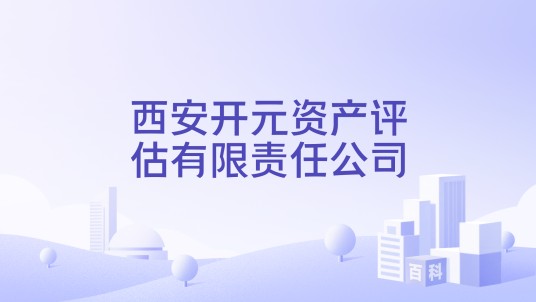 西安开元资产评估有限责任公司
