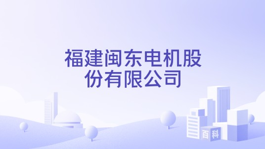 福建闽东电机股份有限公司