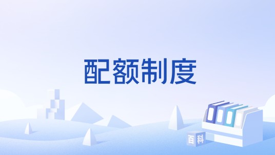配额制度
