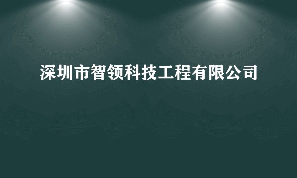 深圳市智领科技工程有限公司