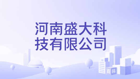 河南盛大科技有限公司