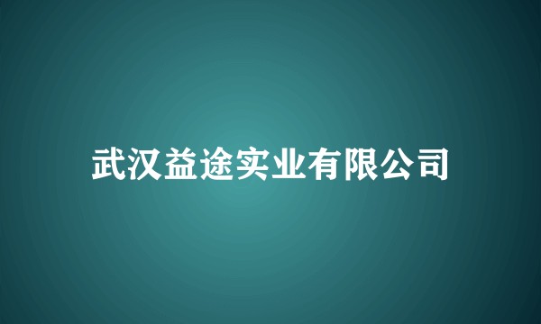 武汉益途实业有限公司