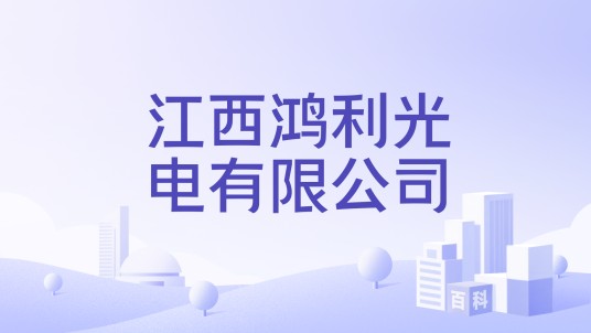江西鸿利光电有限公司