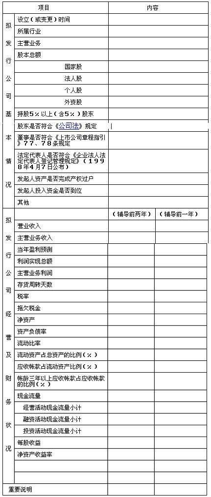 股票发行上市辅导工作暂行办法