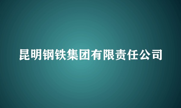 昆明钢铁集团有限责任公司