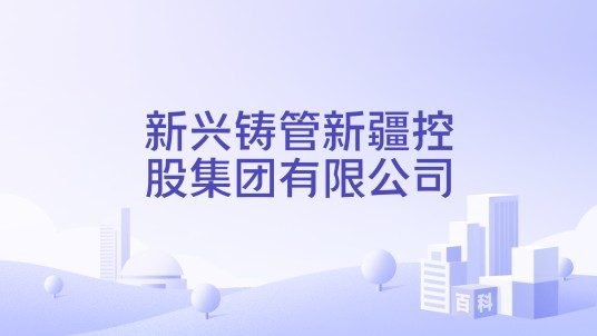 新兴铸管新疆控股集团有限公司
