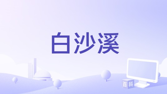 白沙溪（中国2023年陈建平执导的纪录影片）