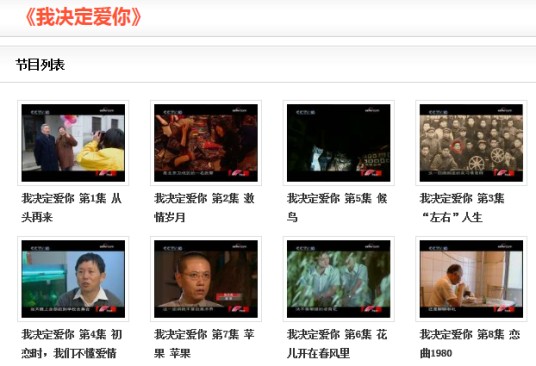 我决定爱你（大陆电视剧）