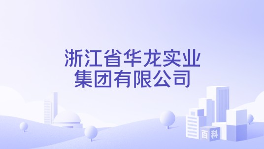 浙江省华龙实业集团有限公司
