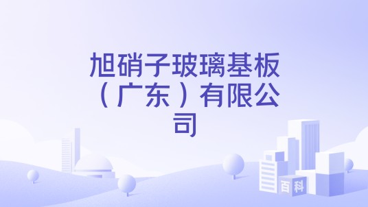 旭硝子玻璃基板（广东）有限公司