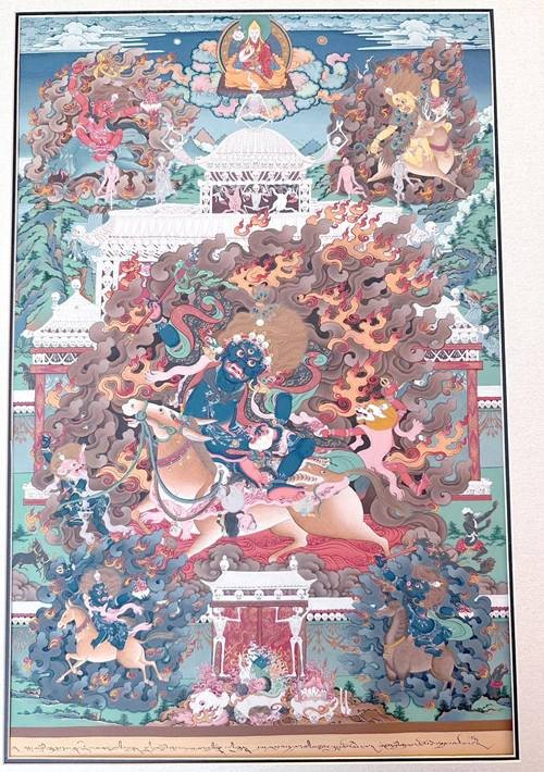 藏族唐卡（康勉萨唐卡）