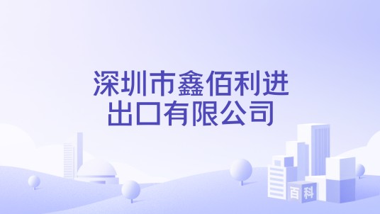 深圳市鑫佰利进出口有限公司