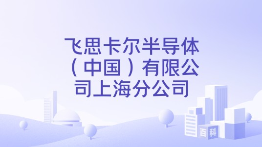 飞思卡尔半导体(中国)有限公司上海分公司