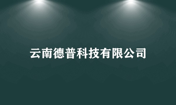 云南德普科技有限公司