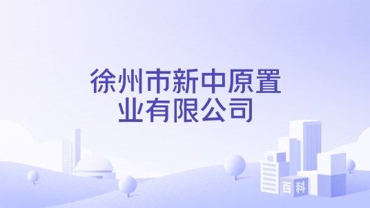 徐州市新中原置业有限公司