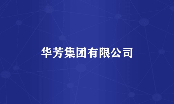 华芳集团有限公司