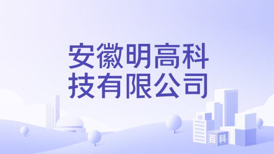 安徽明高科技有限公司