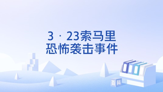 3·23索马里恐怖袭击事件