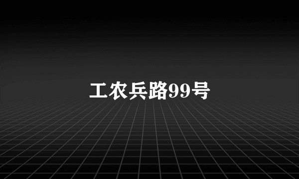 工农兵路99号