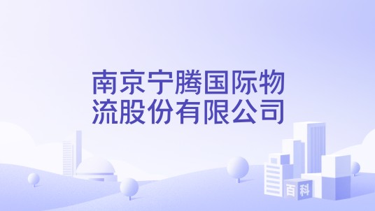 南京宁腾国际物流股份有限公司