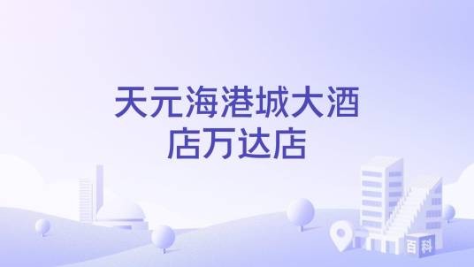 天元海港城大酒店万达店