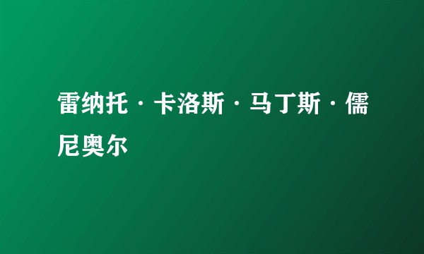 雷纳托·卡洛斯·马丁斯·儒尼奥尔