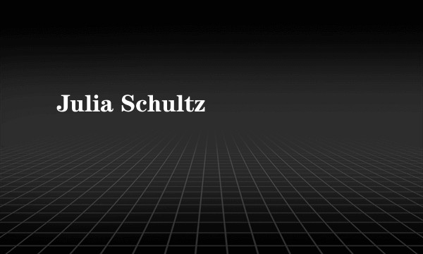 Julia Schultz