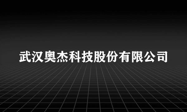 武汉奥杰科技股份有限公司