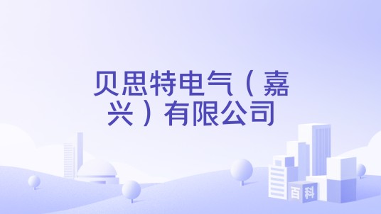 贝思特电气（嘉兴）有限公司