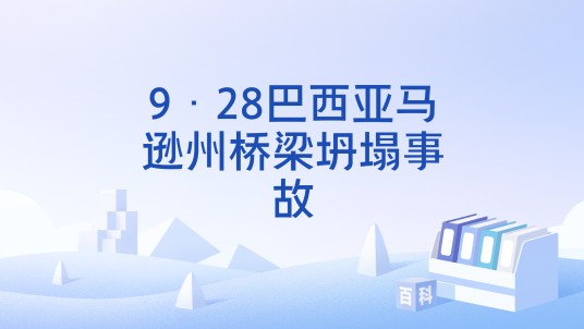 9·28巴西亚马逊州桥梁坍塌事故