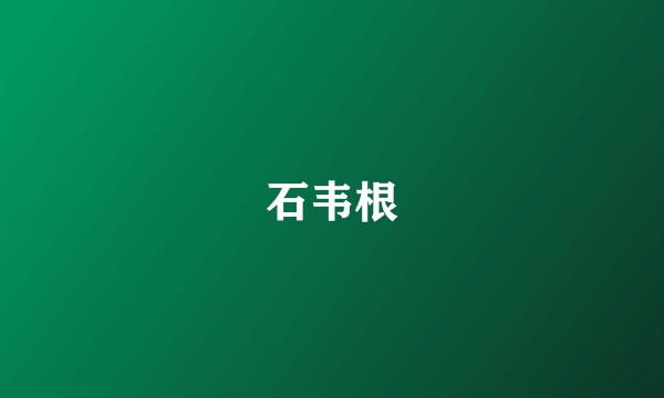 石韦根