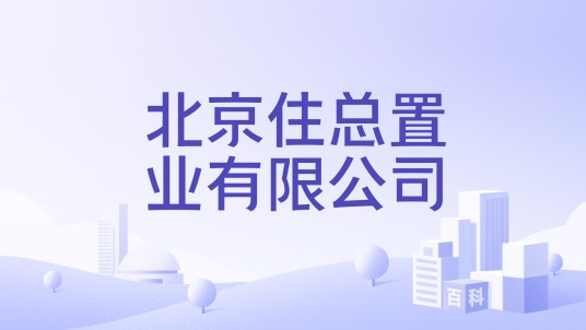 北京住总置业有限公司