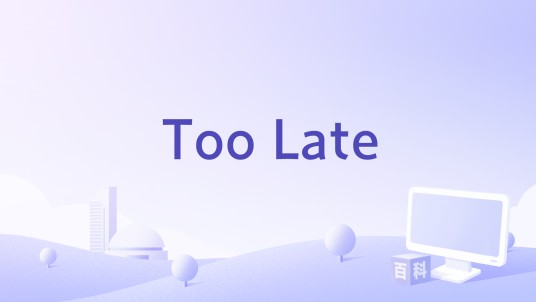 Too Late（The Paper Kites演唱歌曲）