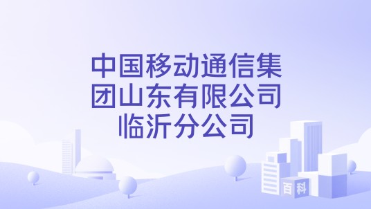 中国移动通信集团山东有限公司临沂分公司