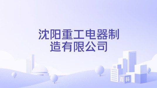 沈阳重工电器制造有限公司