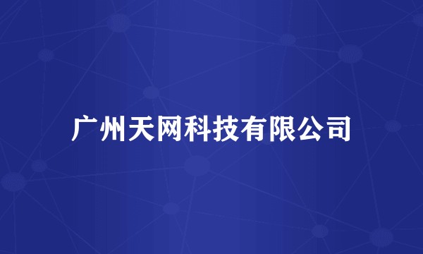 广州天网科技有限公司