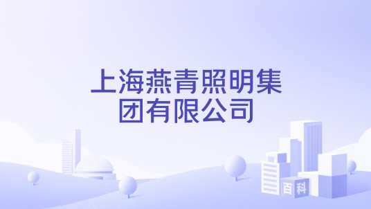 上海燕青照明集团有限公司