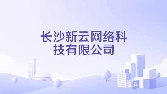 长沙新云网络科技有限公司