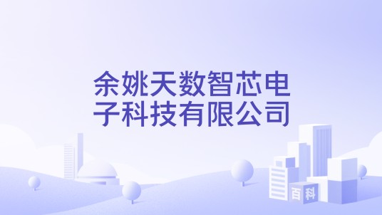 余姚天数智芯电子科技有限公司