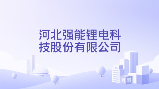 河北强能锂电科技股份有限公司