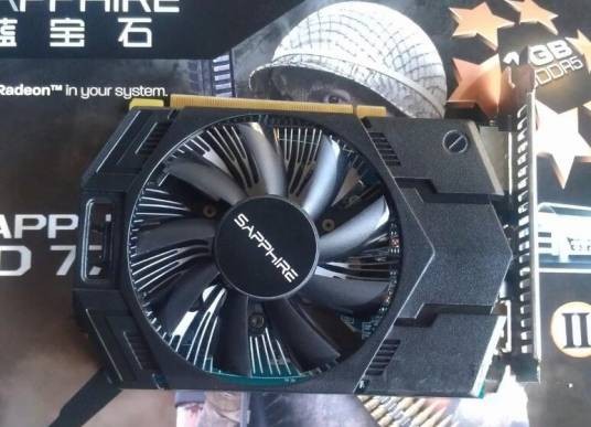 蓝宝石HD7750 1G GDDR5 白金版Ⅱ代(蓝宝石旗下显卡)