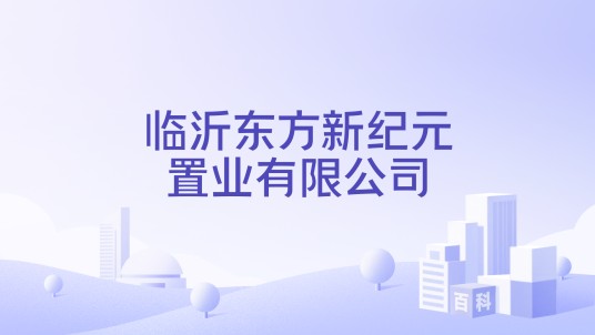 临沂东方新纪元置业有限公司