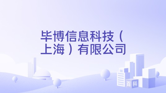 毕博信息科技（上海）有限公司