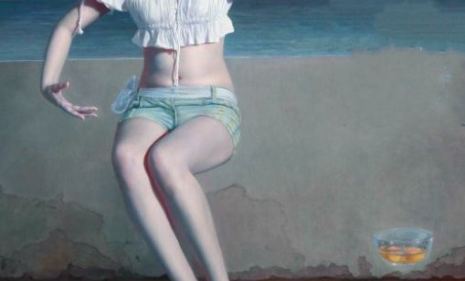 油画作品双蛋黄