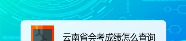 云南省会考成绩怎么查询