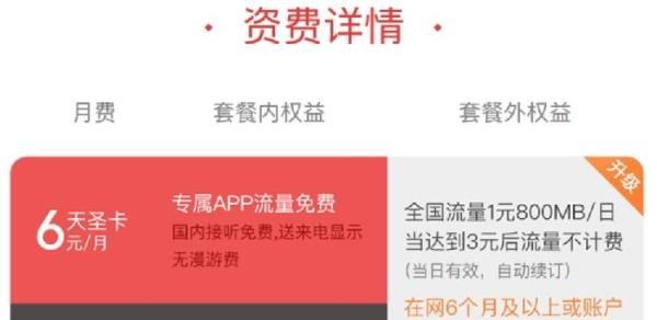 互联网套餐之“百度神卡&圣卡”