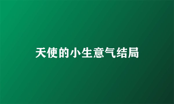 天使的小生意气结局