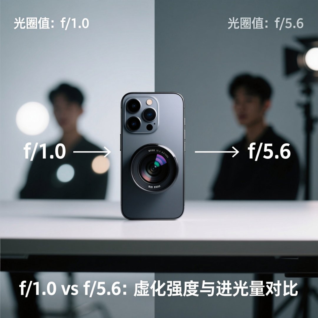手机光圈大小排行
