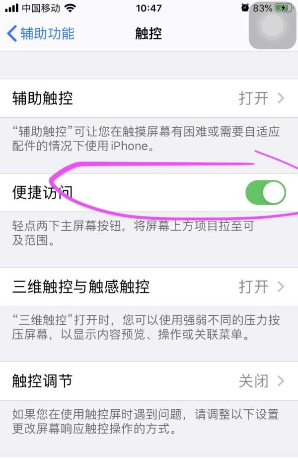 苹果便捷访问有什么用