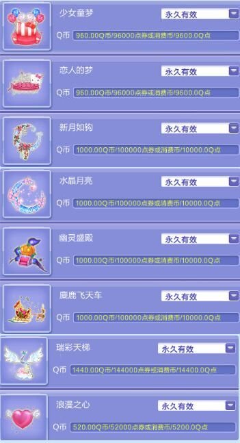 qq炫舞不收卷坐骑永久价格是多少？